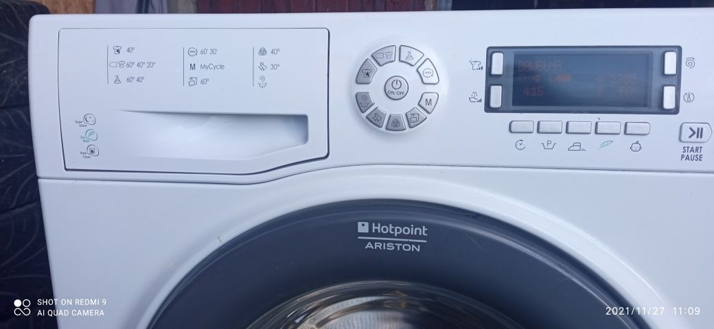 Pralka Hotpoint Ariston uszkodzona