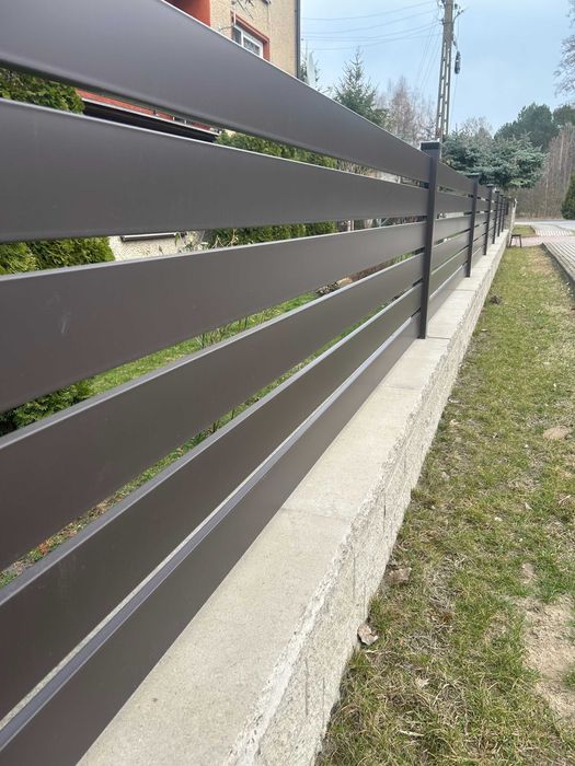 Sztachety metalowe profil 150 ocynkowany, malowany proszkowo NA WYMIAR