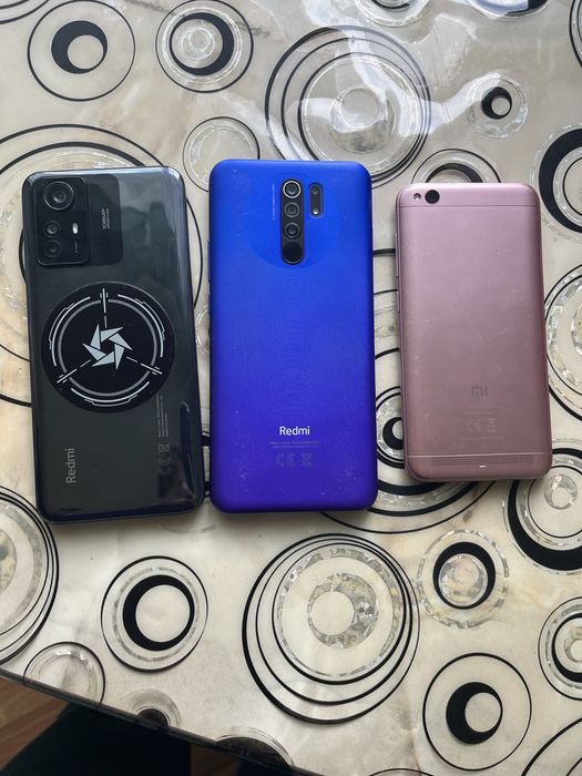 Телефоны Redmi note 12s,redmi 8,redmi 6