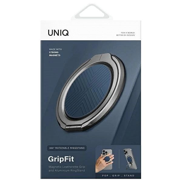 Uchwyt z podstawką UNIQ Gripfit 360 Magnetic Mount&Kickstand MagSafe -