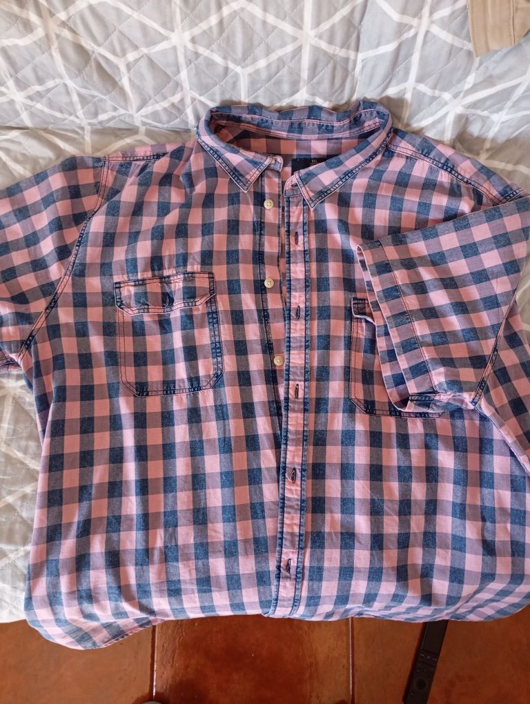 Camisas homem xadrez