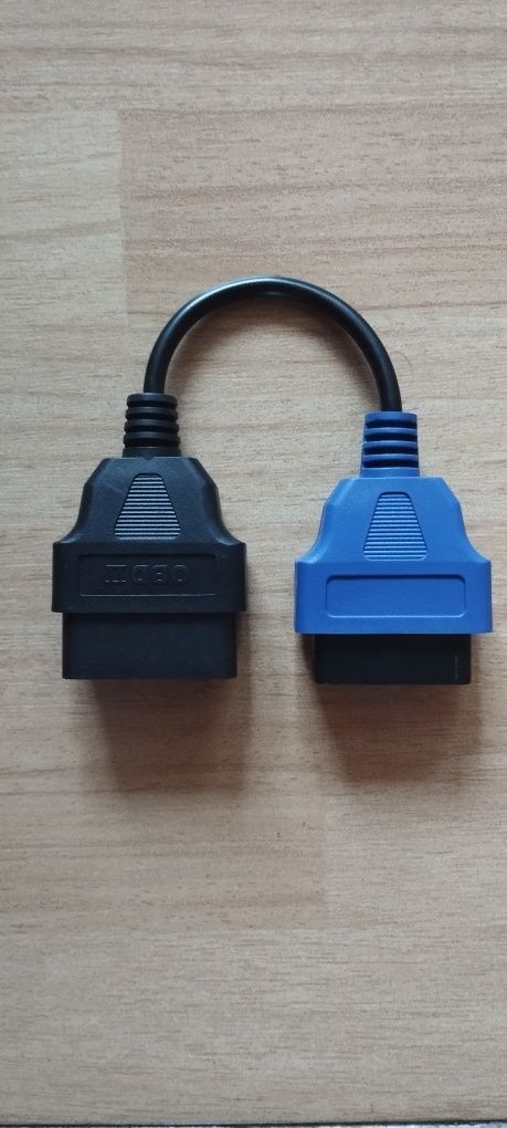 Синий кабель переходник для Proxy OBD ELM 327