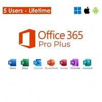 Office 365 Pro Plus (Dla 5 PC/MAC/Android/iOS)