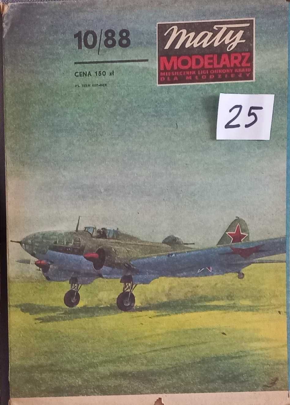 Mały Modelarz 10/1988 Samolot bombowy Iljuszyn Ił-4