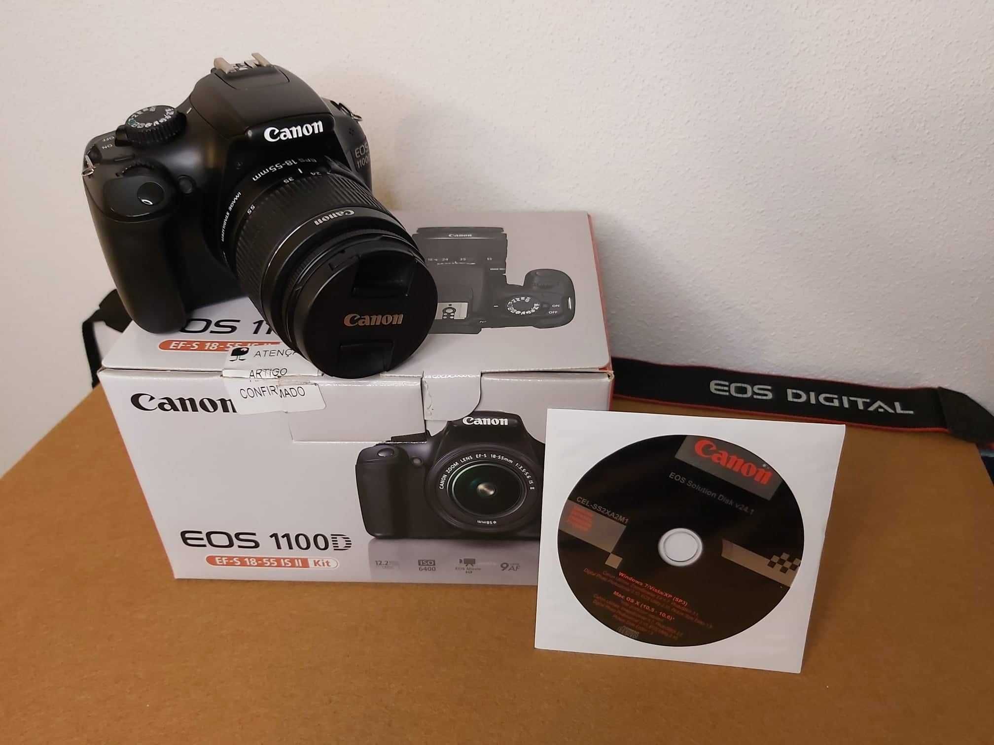 Câmera Canon  Reflex EOS 1100D