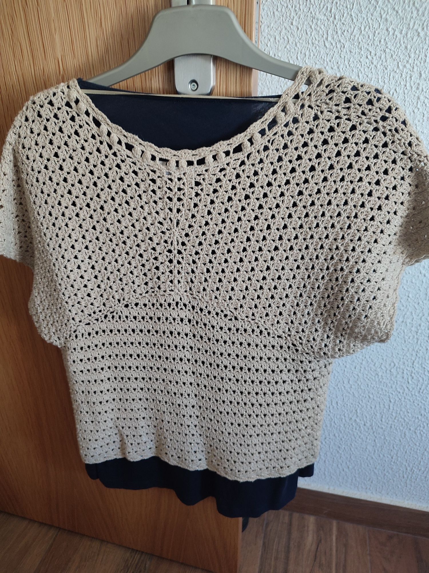Colete de crochê