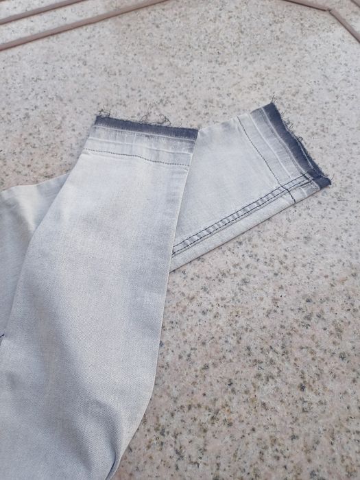 jeansy skinny Diverse XS szare rurki Nowe z metką