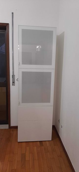 Acessórios IKEA BESTÅ – Portas vidro fosco + Gavetas + Prateleiras