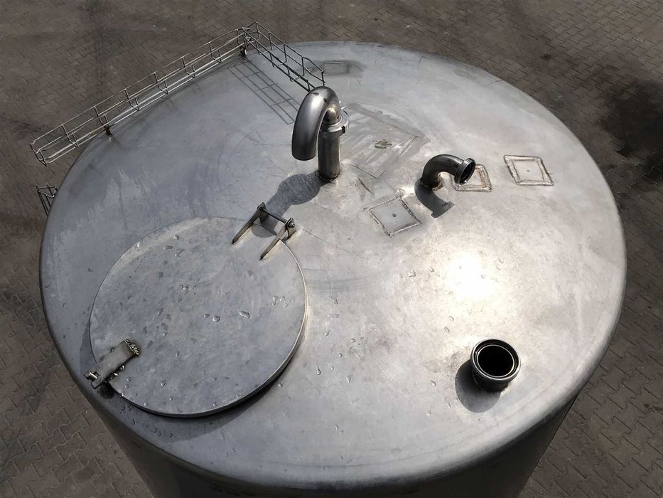 Zbiornik ze stali nierdzewnej kwasoodporny 5000- 5m3 KO kwas spożywka