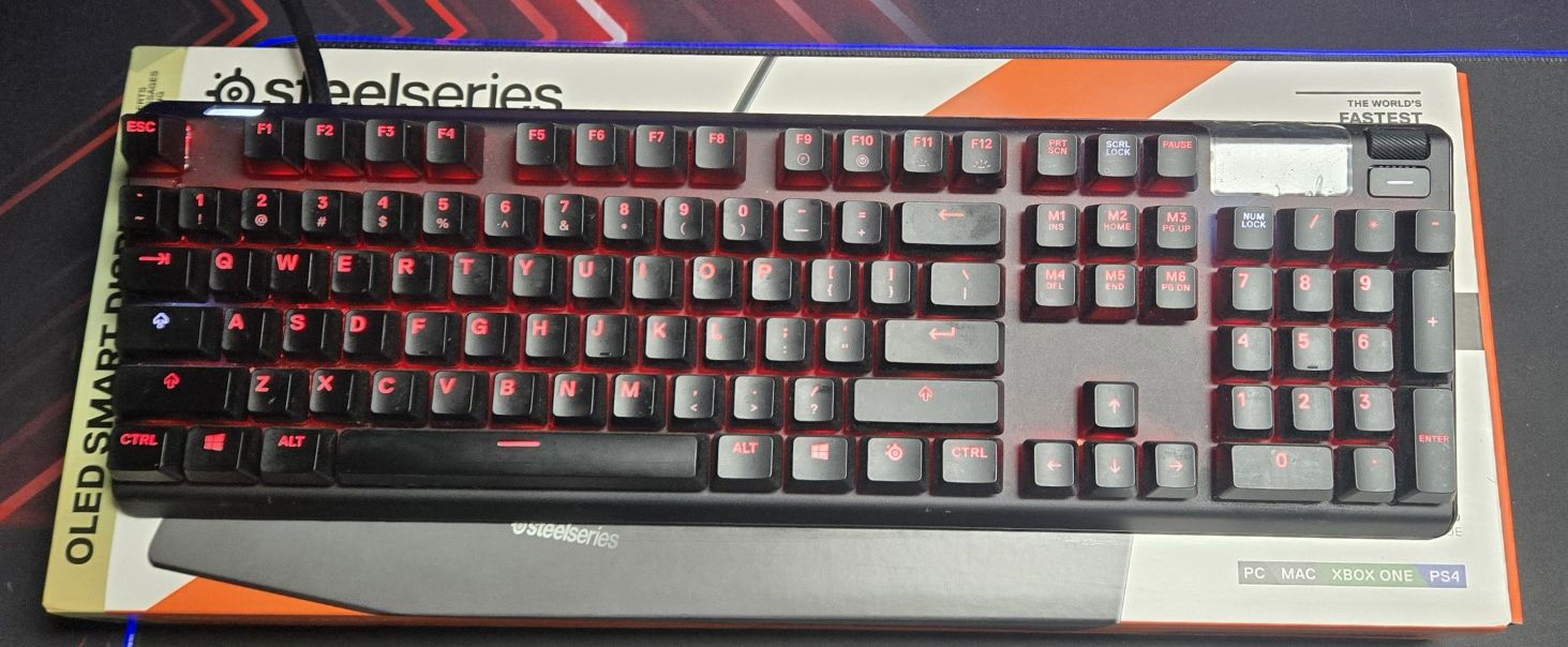 Klawiatura mechaniczna SteelSeries Apex PRO (stan idealny)