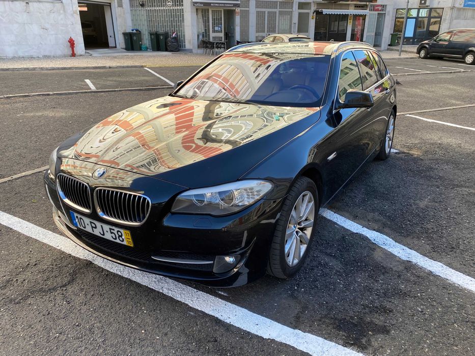 BMW520 Bem Estimada com Muitos Extras, Inspeção e Revisão até 30/10/26