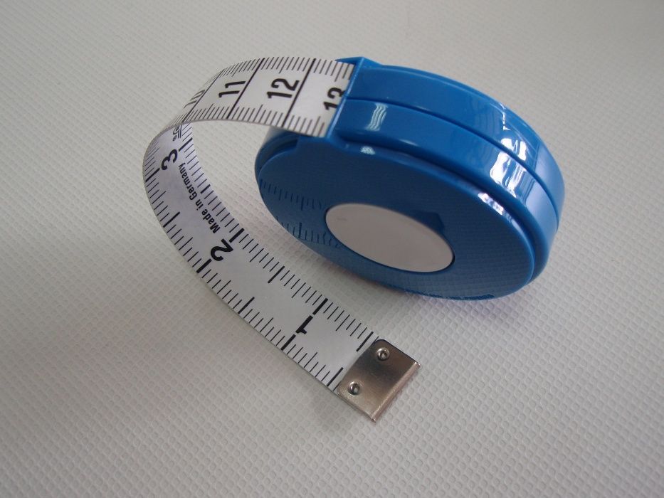 Fita métrica flexível, alfaiate, costura