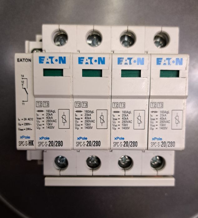 Ogranicznik przepięć Eaton Spc s 20 280
