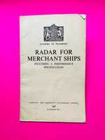 Radar for Merchant Ships - London 1946