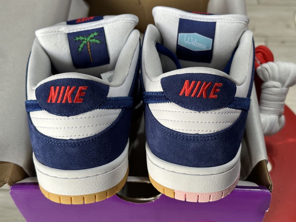 Кросівки Nike SB Dunk Low Los Angeles Dodgers Данки Лос Анджелес сині