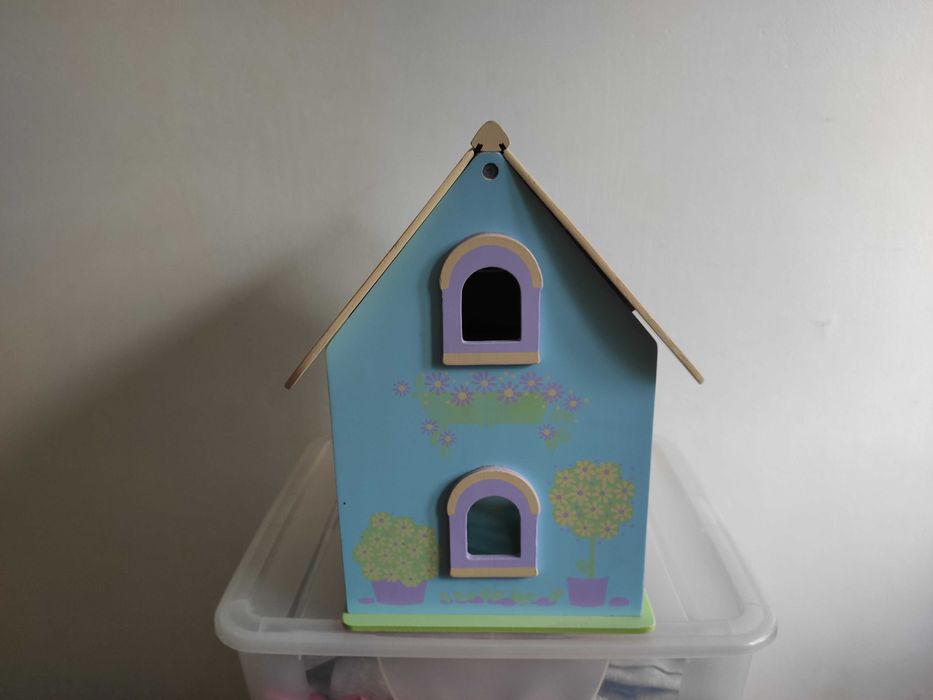 ELC Mothercare drewniany domek dla lalek
