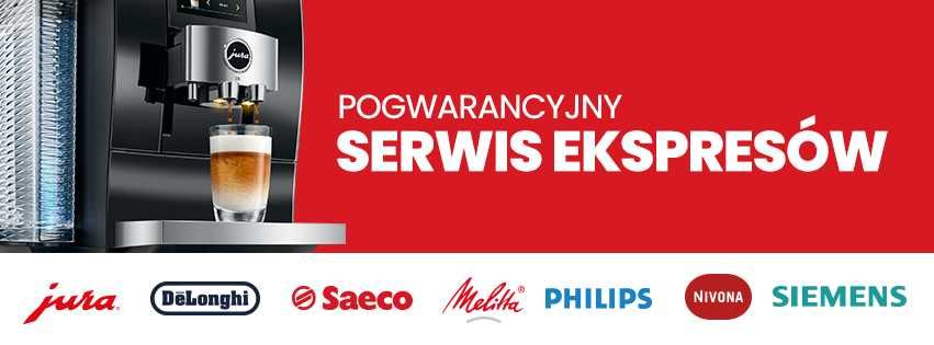 Serwis ekspresów do kawy (pogwarancyjny) - naprawa, czyszczenie