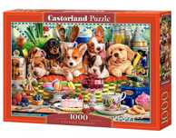 Puzzle 1000 elementów. Deser dla szczeniąt. Castorland