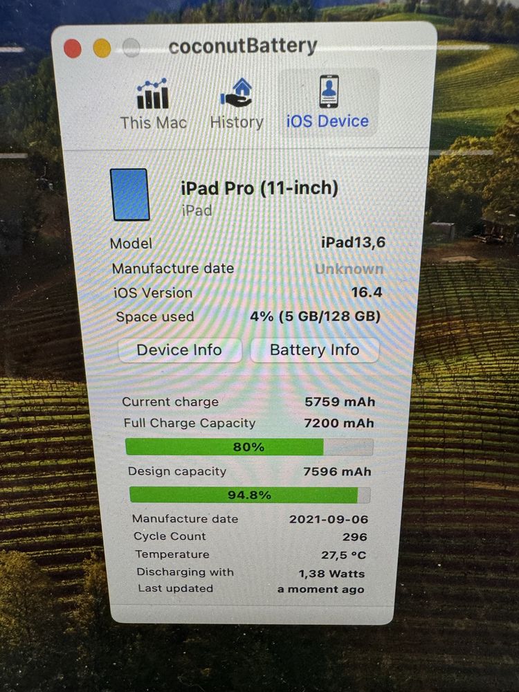 Apple iPad Pro 11 2021 M1 128GB WiFi та LTE планшет