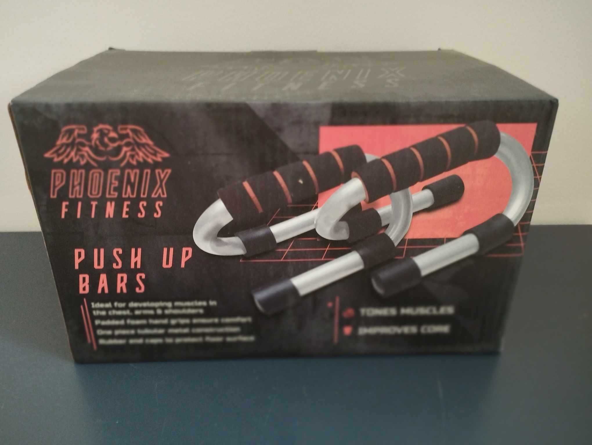 Uchwyty do pompek phoenix fitness antypoślizgowe Push Up Bars