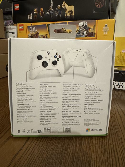 Nowy pad xbox series robot white