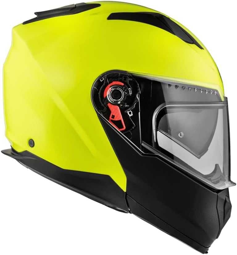 Premier Delta Fluo S kask flip-up blenda