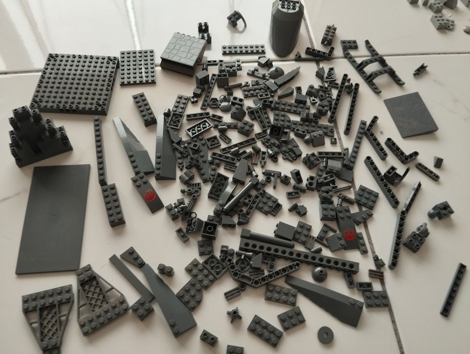 LEGO peças original cor cinza escuro