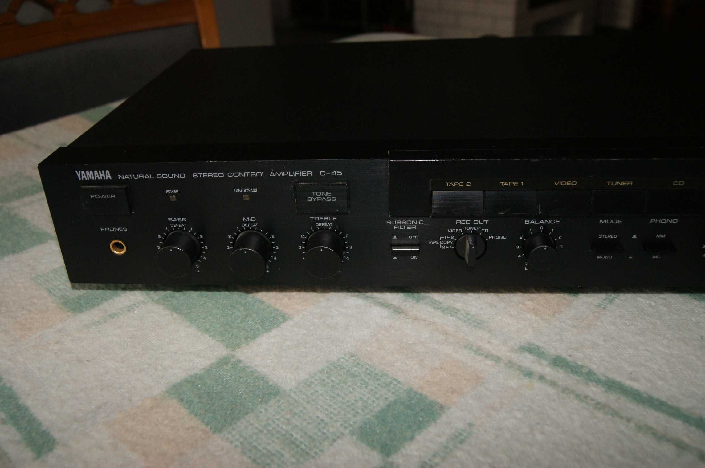 Yamaha M-45 C-45 w bi ampingu