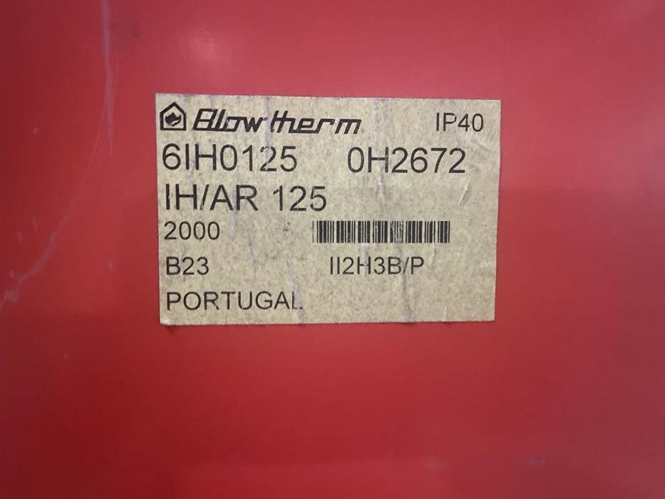 Caldeira para estufa a gasóleo