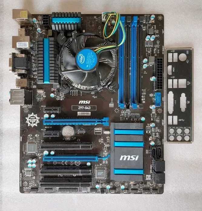 Płyta główna Gigabyte MSI Z97-G43 , Procesor Core i7-4790