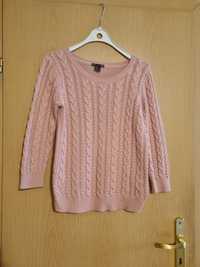 Sweterek H&M różowy S