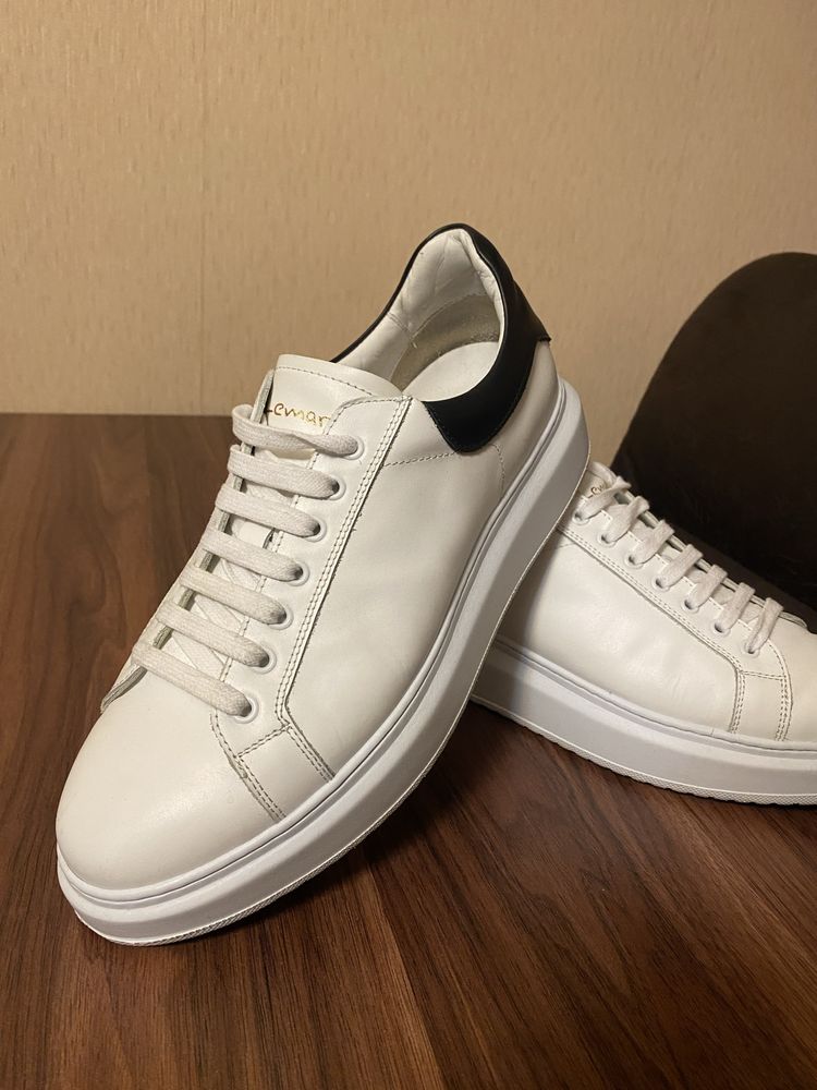 Кросівки шкіряні чоловічі Lemare 44 (28.5см) кроссовки как McQueen