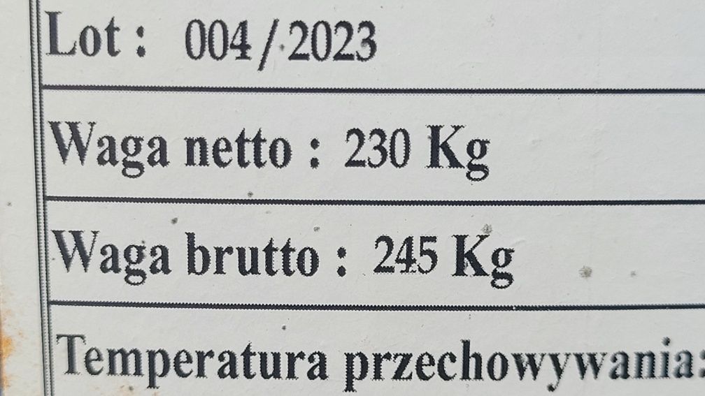 Beczka na wodę ocynk malowana