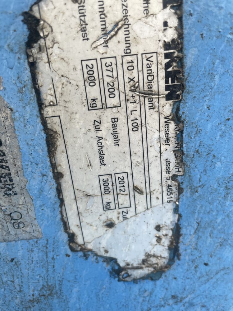 Pług  Lemken Vari Diamant 10x7+1 L 100
