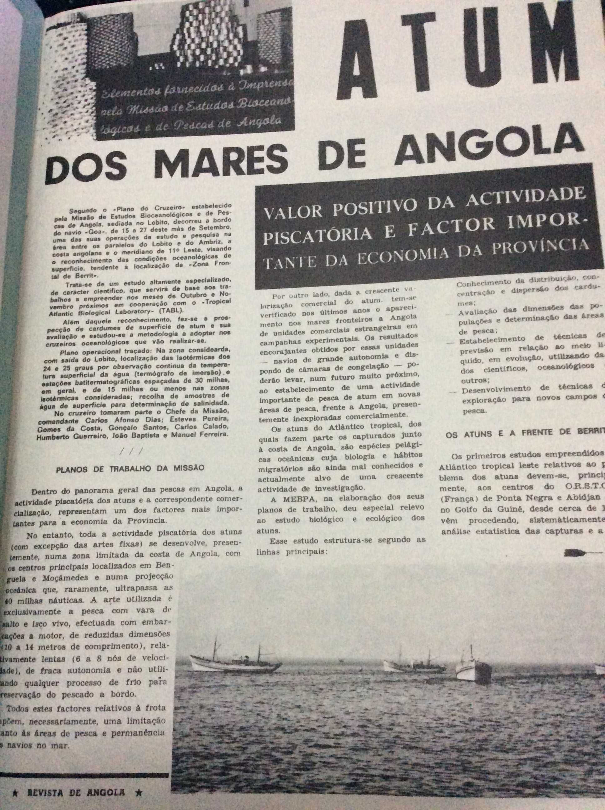 Revista de Angola , quinzenário ilustrado.31 de Outubro de 1968