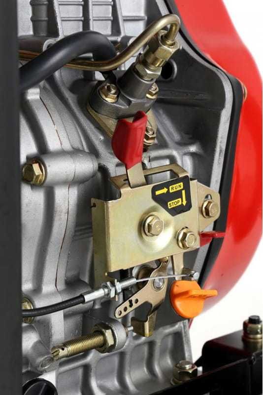 KRAFT&DELE Agregat Prądotwórczy Generator Diesel 6500w AVR KD122