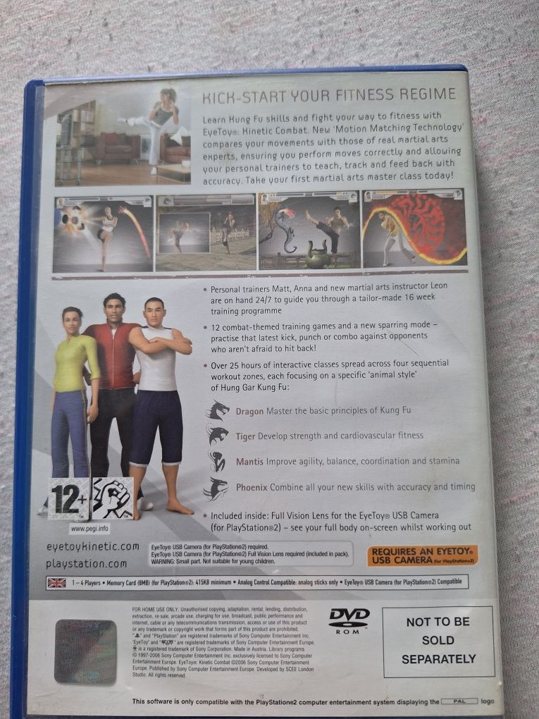 EyeToy kinect combat playstation 2