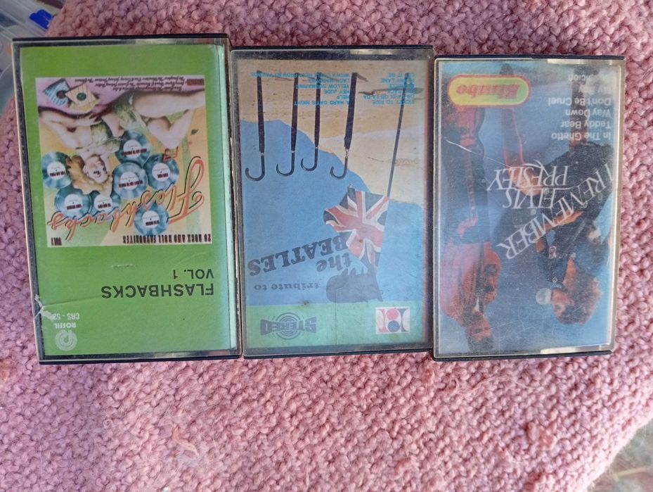 Cassetes de musica vintage