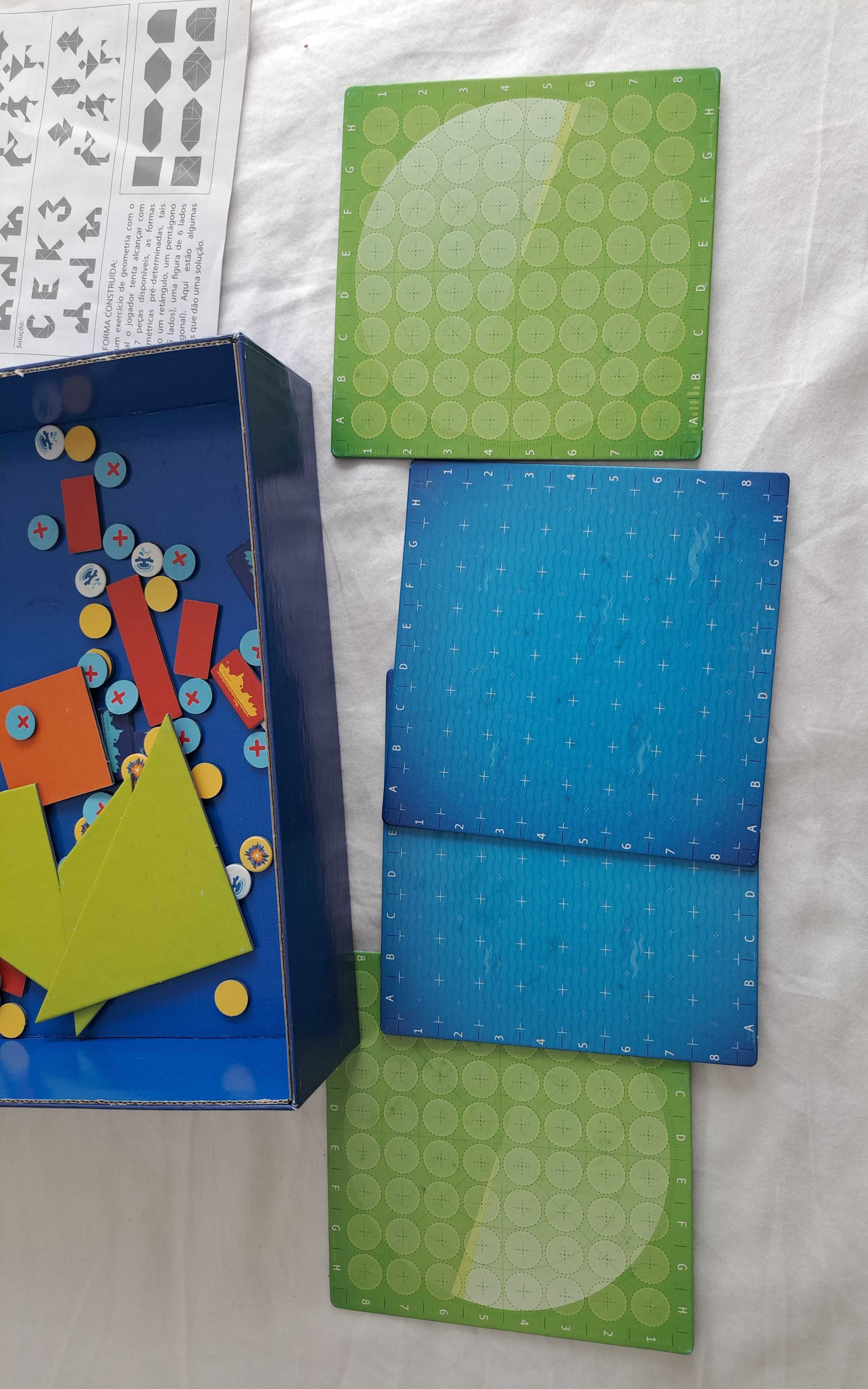 Batalha Naval + Tangram - Clementoni