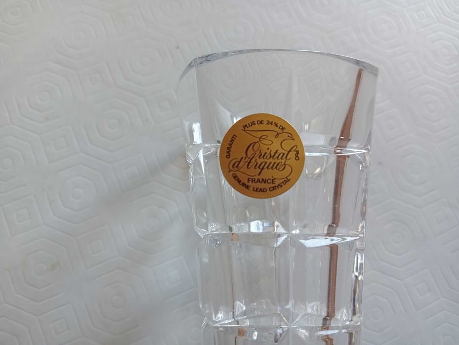 3 jarrinhas em cristal e vidro