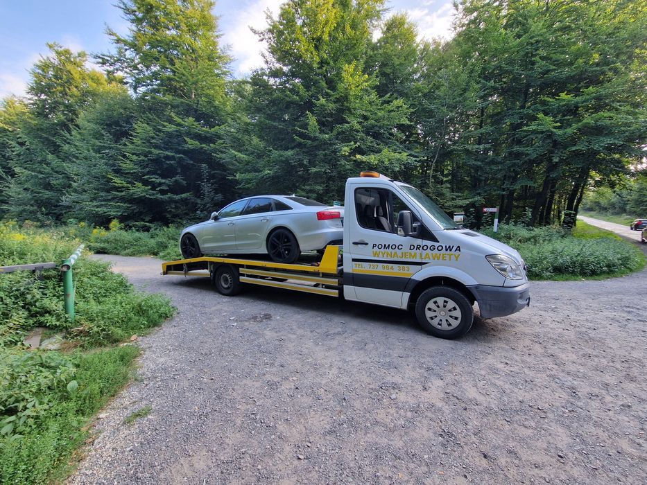 Wypożyczalnia lawety wynajem autolaweta pomoc drogowa