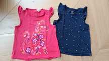 Bluzeczki na lato dla dziewczynki h&m 3-4 latka