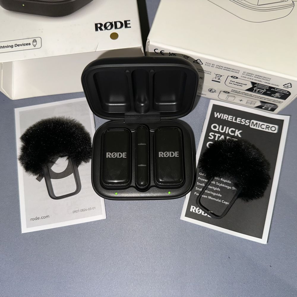 Rode Wireless Micro – mikrofony bezprzewodowe (Lightning)