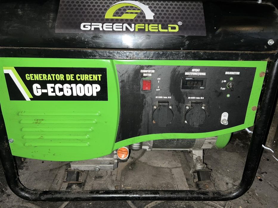 Генератор бензиновий 4-4.5 кВт Greenfield G-EC6100P