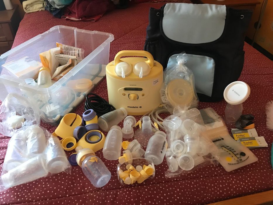 Bomba extratora de leite materno da Medela