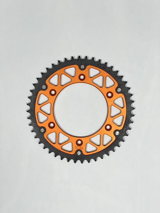 Зірка задня полегшена 48 зубів,помаранчева