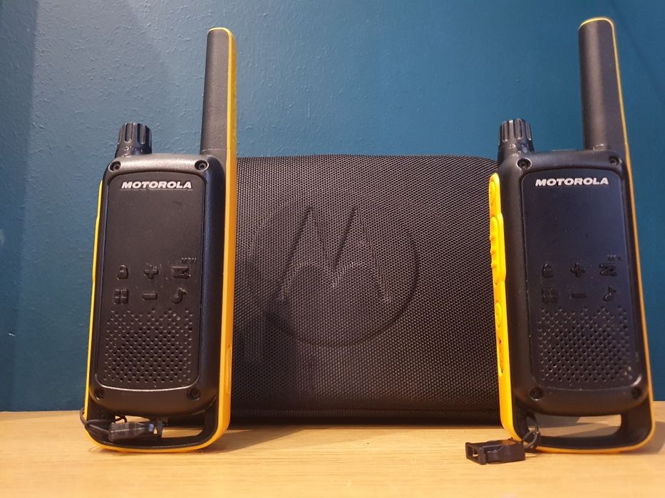 Krótkofalówki Motorola T82 x 2 zestaw jak nowy