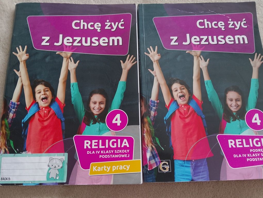 Katechizm klasa 4 karty pracy Chcę żyć z Jezusem