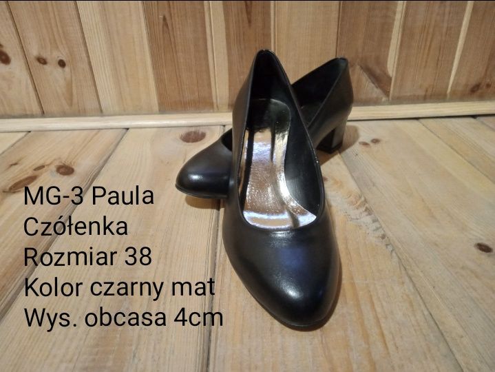Buty Paula szpilki czółenka małe rozmiary