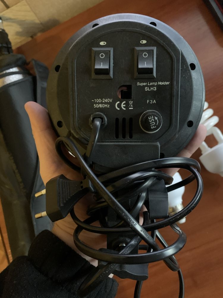 Набор постоянного света + лампы 4шт (45W)софтбокс 50*70см